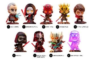 Star Wars présentoir boîte-mystère figurines mini Cosbi Dark Side 8 cm (8)